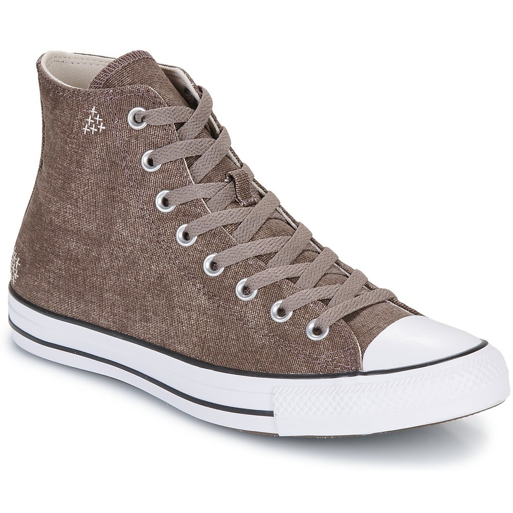 Converse Chuck Taylor All Star Hi Boro Stitch Dark Matter Brown